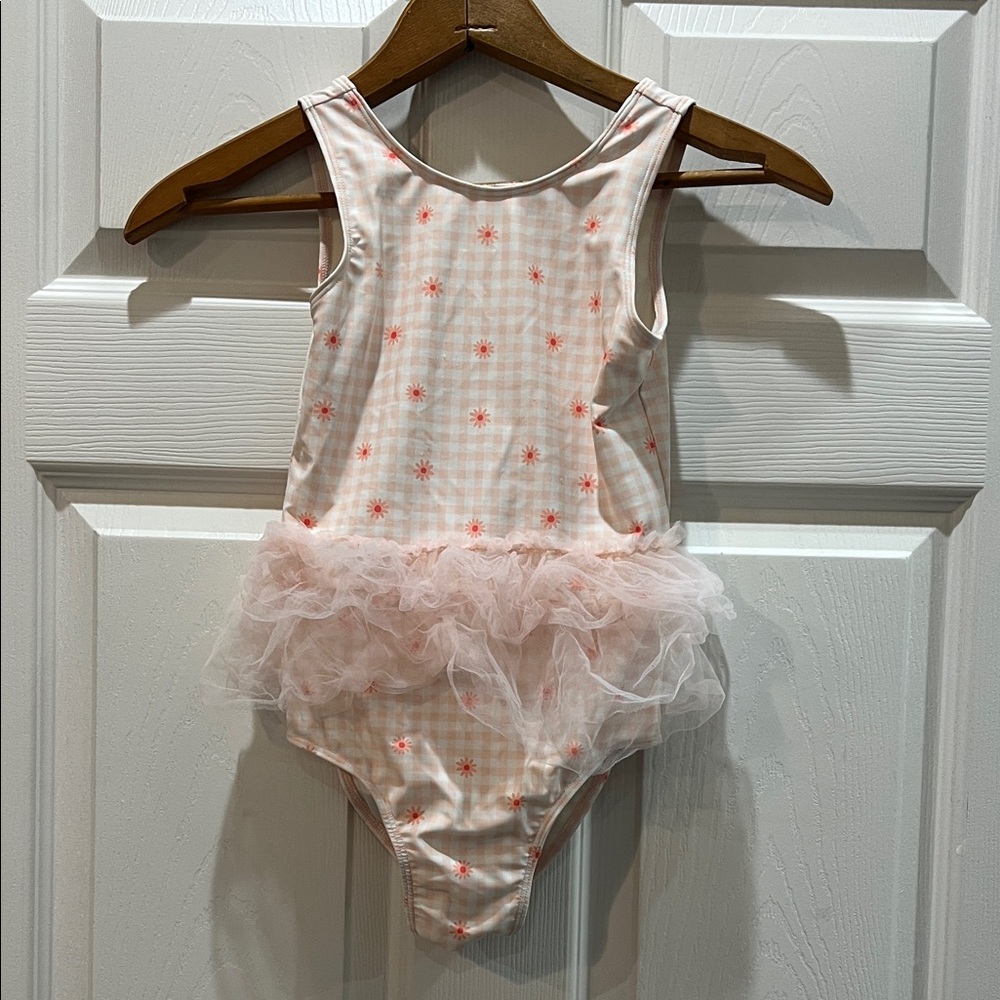 Harper Canyon Pink Starry Tulle Swimsuit